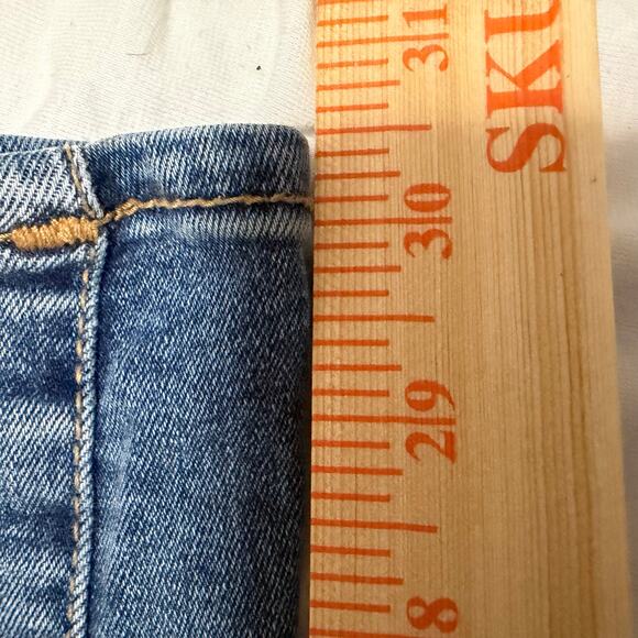 True Religion Women’s Stella Light Blue Skinny Jeans Size 32 - Picture 14 of 16